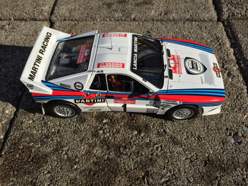 Illustration for article titled Diecast Review: 1985 Lancia 037 Martini